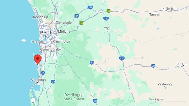 A man has died after a stabbing south of Perth. Picture: Google Maps