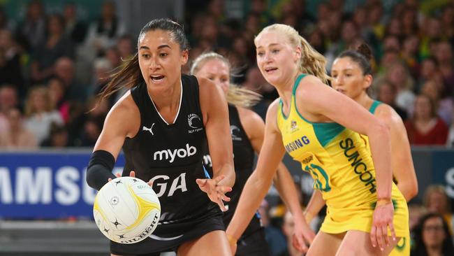 Maria Folau was part of the Silver Ferns side which fell by just five goals to New Zealand in the recent Quad Series.