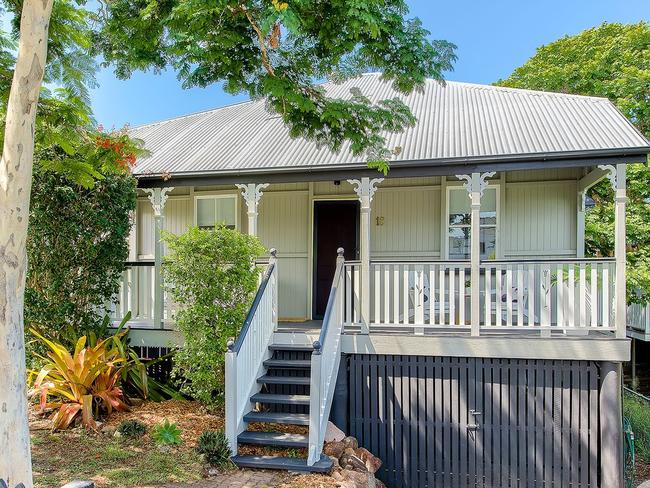 The Queenslander cottage at 18 Lucy St, Gaythorne, attracted huge interest from potential buyers. Picture: realestate.com.au