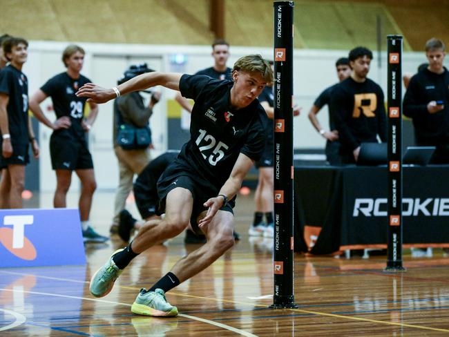 Jacob Molier at the state combine. Picture: Mark Brake/AFL Photos/via Getty Images)