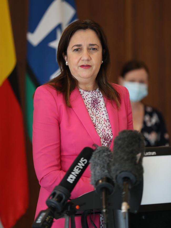 Queensland Premier Annastacia Palaszczuk. Picture: Annette Dew