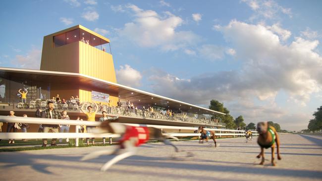 The grandstands will be centrally positioned and feature a range of restaurants.