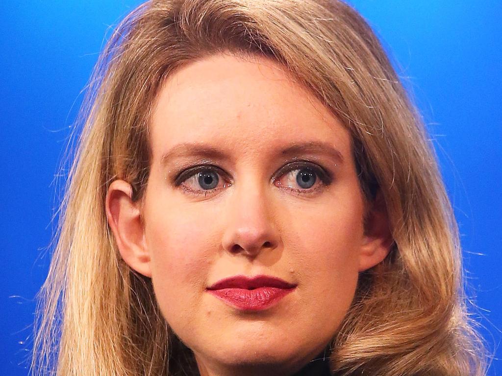 Theranos founder Elizabeth Holmes.