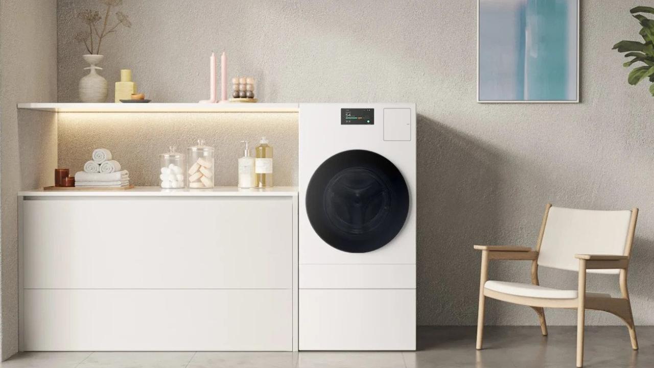 Samsung Bespoke AI Washer Dryer Combo. Picture: Samsung.