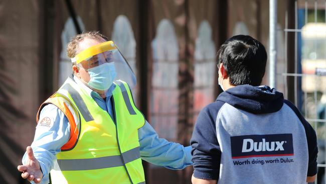 University of Newcastle students have been tested amid an outbreak on campus. Picture: NCA NewsWire/Peter Lorimer.