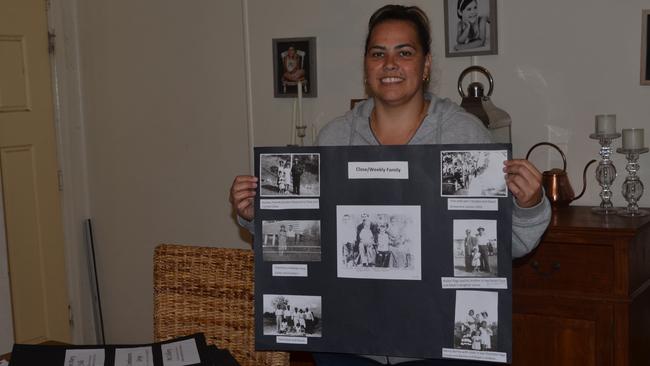 Melissa Close Chalmers said she relied on the combination of generations of storytelling and her own research to trace the Githabul tribe’s connection to the Southern Downs. Picture: Jessica Paul