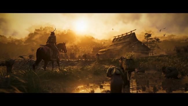 Ghost of Tsushima Samurai adventure.