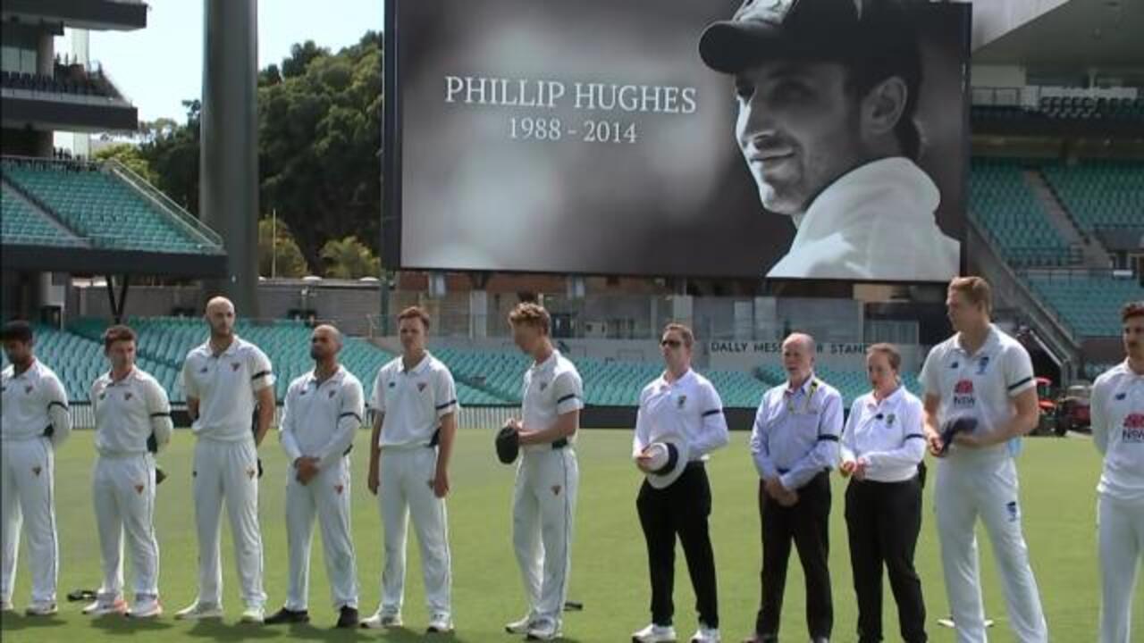 SCG tribute to Phillip Hughes