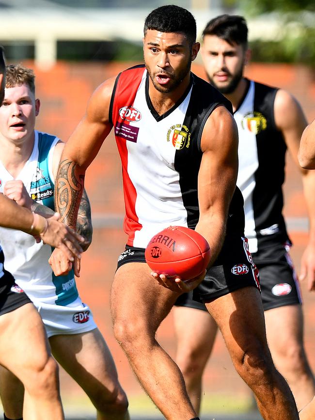 Thomas Baravi of West Coburg. (Photo by Josh Chadwick)