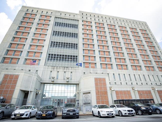 The Metropolitan Detention Center in New York City where Ghislaine Maxwell is being held. Picture: Getty Images/AFP