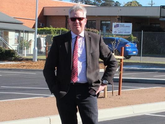 Southern Highlands Express journalist Madeleine Achenza was allegedly pushed out of the pub by a senior council member. Witnesses said they saw acting general manager Barry Paull (pictured)  force the young journalist out of the pub on the evening of the 9th of March 2021 at the Moss Vale Hotel Pic supplied