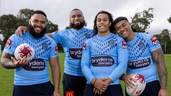 A handful of Blues spent their only day off in camp at a beauty salon, getting their hair and eyebrows perfect for Game II. Picture: Getty Images.