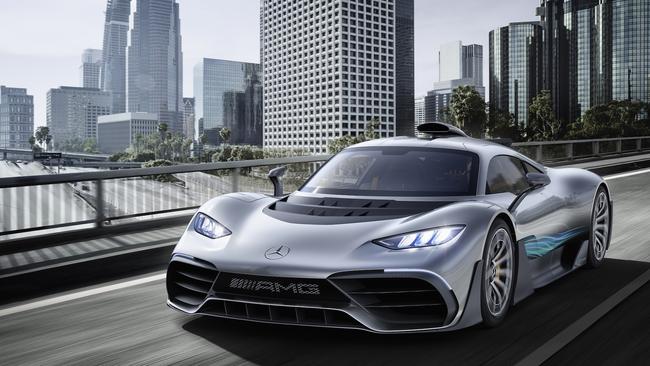 Eight examples of the Mercedes Project One are coming to Australia, even though they cannot be registered for the road. Picture: Supplied.