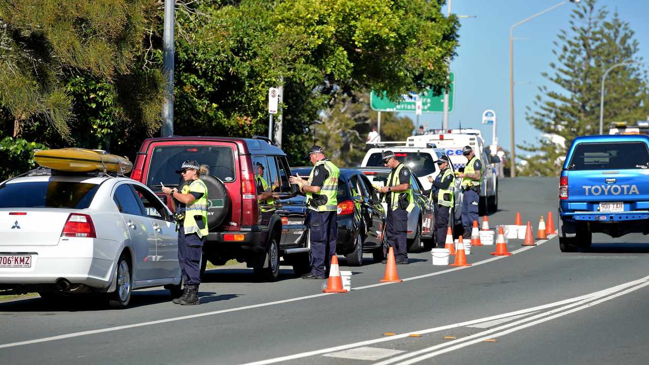 Research shows a person's crash risk spikes if they're driving at 0.05 and increases sharply from there. Picture: Warren Lynam