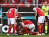 ‘No pulse’: Star footballer’s pitch collapse