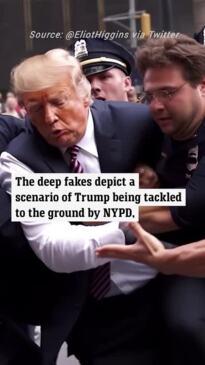 AI-generated images of Donald Trump ‘arrest’ flood Twitter