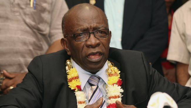 Jack Warner has been banned from soccer and is fighting extradition to the US. Picture: AP