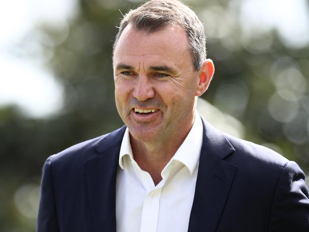 Joe Roff departs as President of Rugby Australia. Picture: Jason McCawley/Getty Images