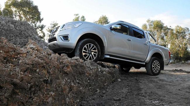 The Nissan Navara ST-X. Picture: Grant Edwards