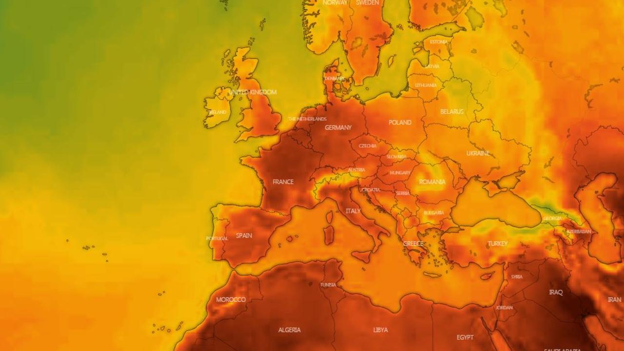 Europe Heatwave London Paris Set To Break Heat Records As 40c