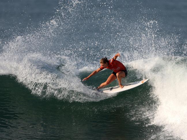 Gilmore handled the pressure best at Lower Trestles. Picture: Sean M. Haffey/Getty Images