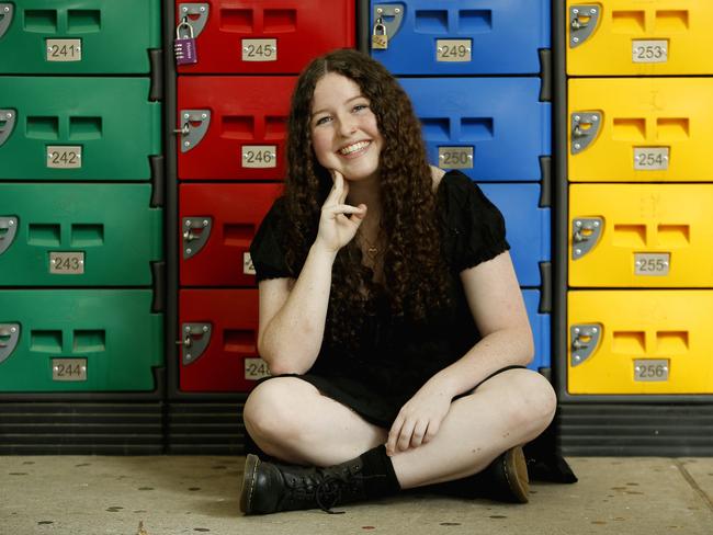 Jade Busst from Jamison High School received Band 6s for all her subjects and achieved a 99+ ATAR. The first such student from Jamison High to do so. Picture: John Appleyard