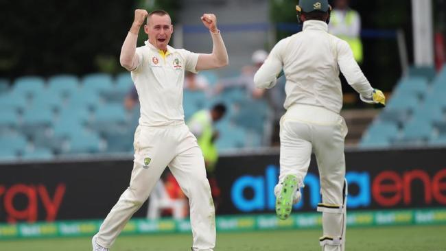 Marnus Labuschagne chipped in with a valuable wicket.