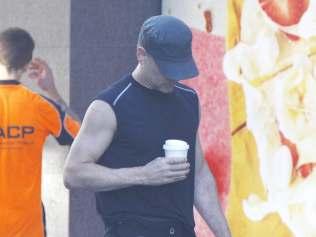 Colin Farrell spotted grabbing a coffee on the Gold Coast. Picture: Colin Farrell Spotting/Tumblr