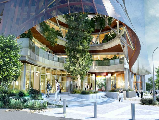 The Research and Development Centre of Excellence planned for a site at 15 Nexus Way at the Gold Coast Health and Knowledge precinct in Southport.