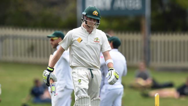 Now they are celebrating Steve Smith’s wicket.