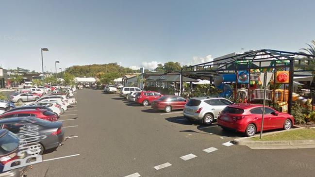 Car park outside Toormina Hotel, where Allbon stumbled to a two woman’s car demanding a lift before assaulting them.