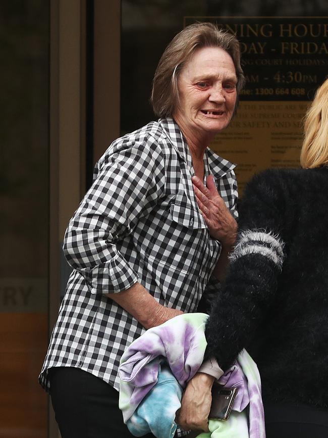 Catherine Fisher at Supreme Court in Hobart. Picture: NIKKI DAVIS-JONES