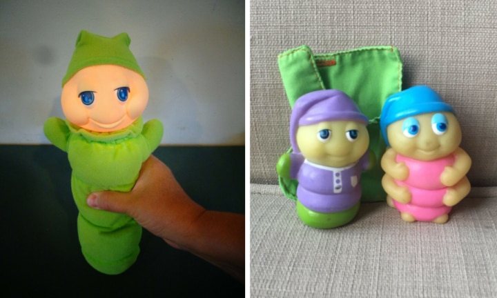 Glow worm toy hot sale 1980s