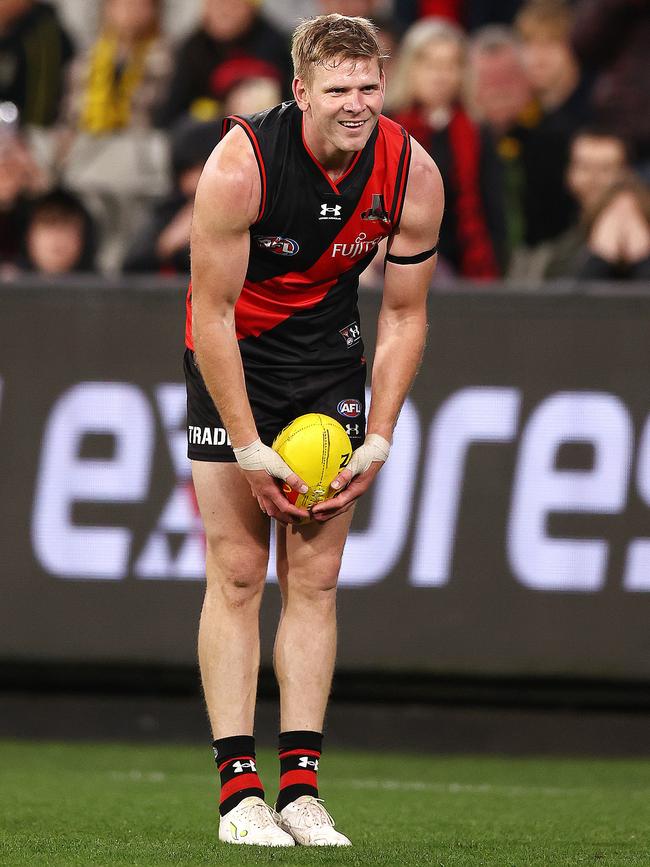 Michael Hurley playing for Essendon. Picture: Michael Klein