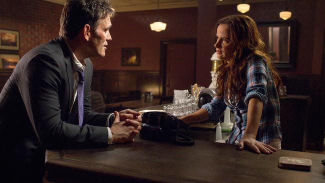 Matt Dillon and Juliette Lewis, two of the big names in the cast of <i>Wayward Pines</i>.