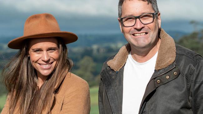 Steve Ronalds and Sallie Jones created Gippsland Jersey after tragedy struck both their families.