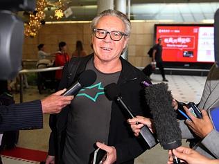 Wayne Gardner arrives back in Australia