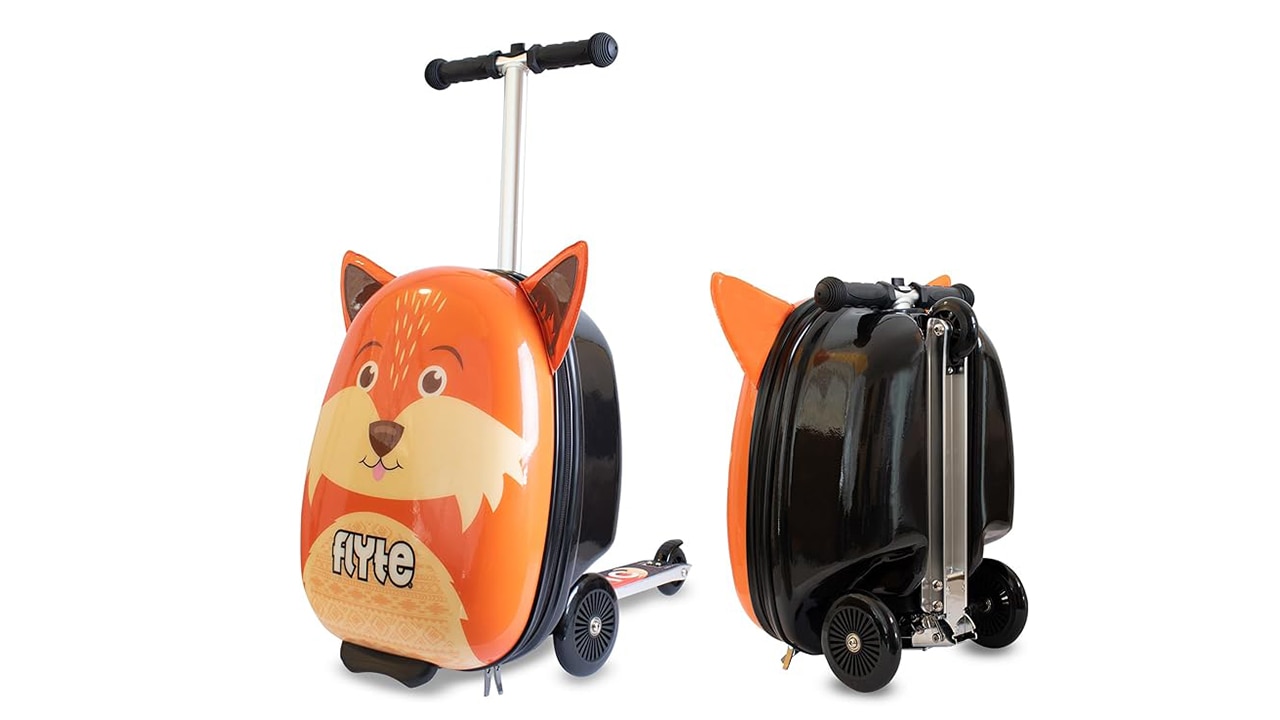 FLYTE Scooter Suitcase. Picture: Amazon