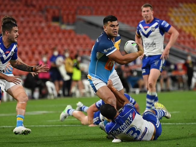 No other 2RF offers the attacking upside of David Fifita. Picture: NRL Photos