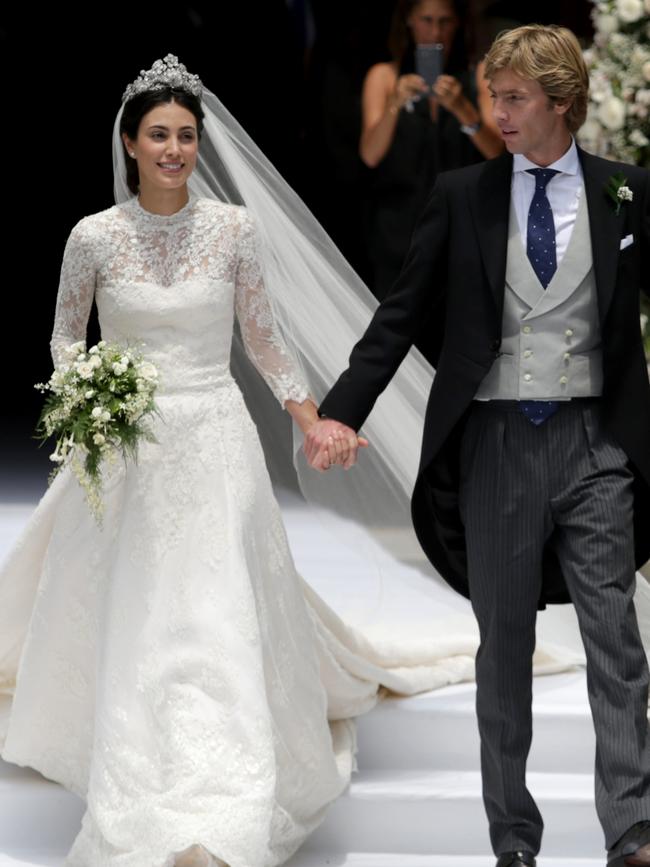 Alessandra de Osma and Prince Christian of Hanover in March 16, 2018. Picture: Raul Sifuentes/Getty Images.