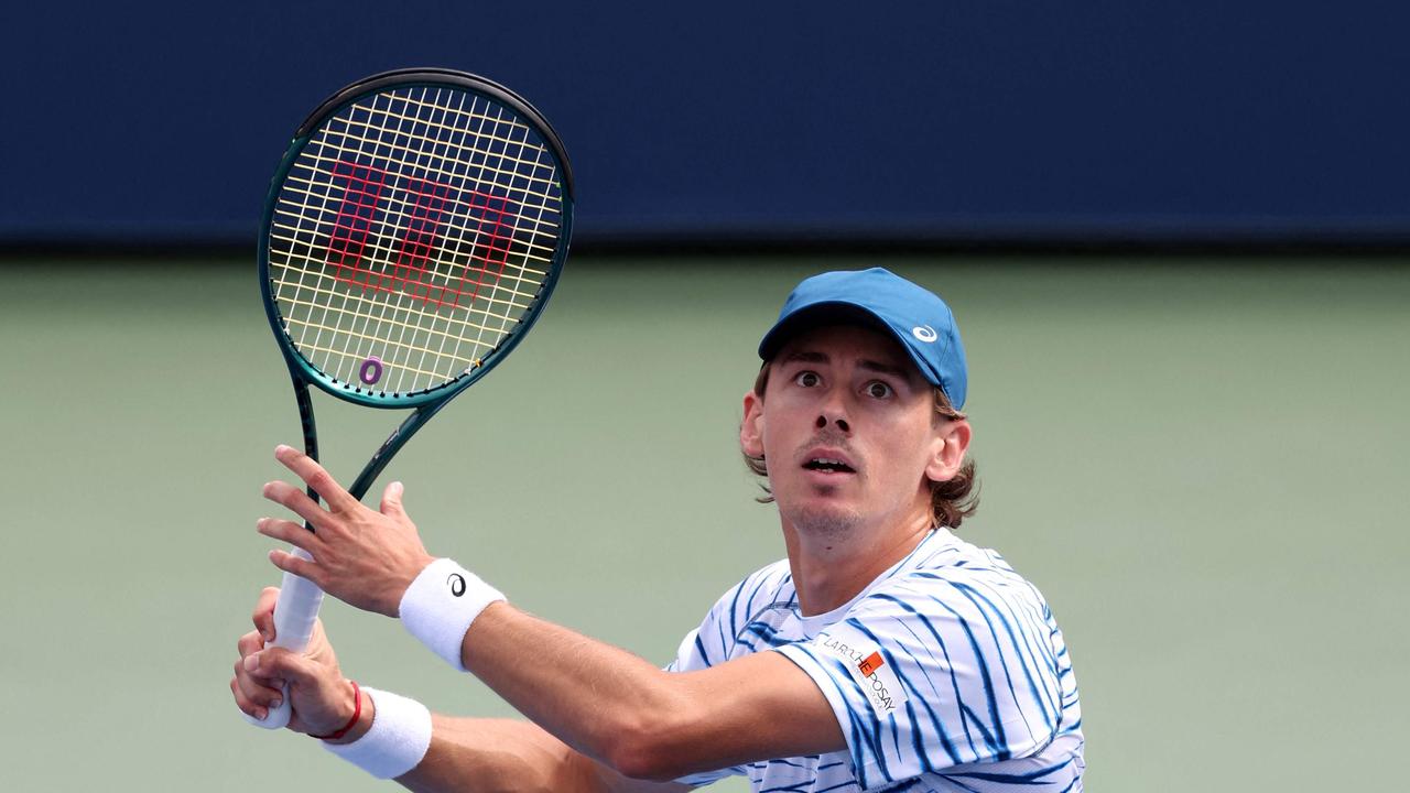 Alex de Minaur cruised. Jamie Squire/Getty Images/AFP