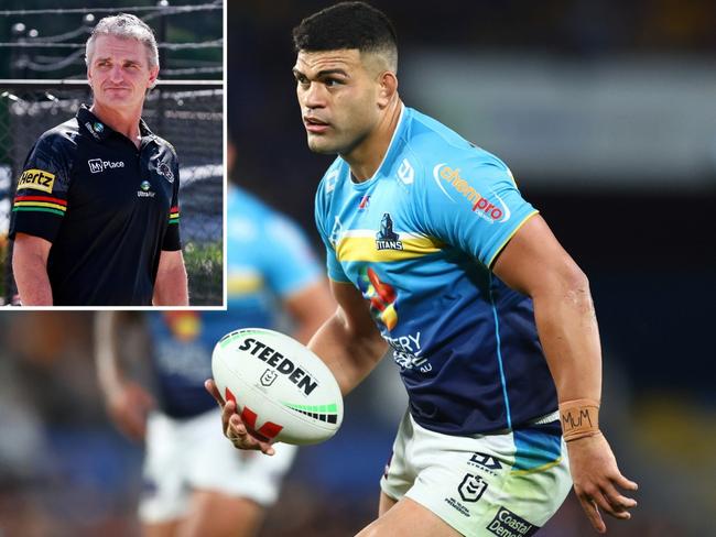 David Fifita is set to meet with the Penrith Panthers