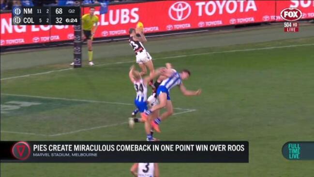 Collingwood clinch crazy comeback win