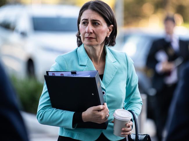 Premier Gladys Berejiklian has set up a ‘war cabinet’ to deal with the coronavirus crisis. Picture: AAP/James Gourley