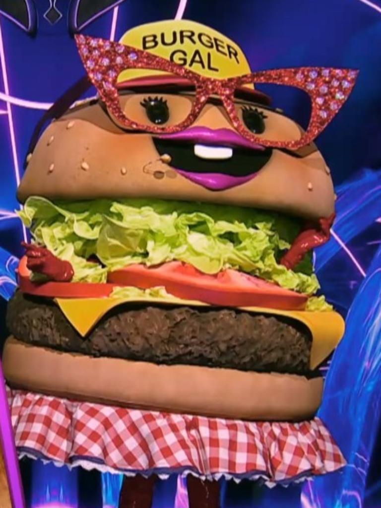 Masked Singer's Burger Gal is …