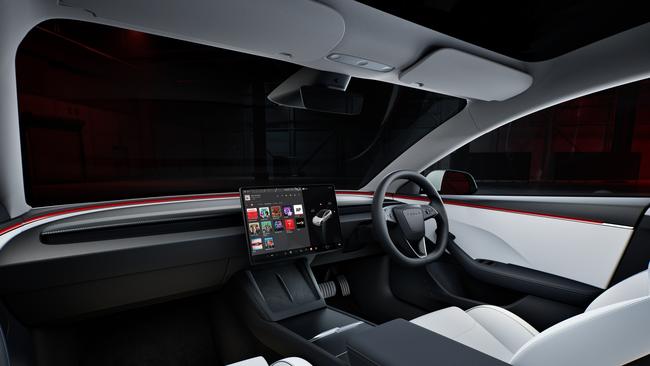 The interior design has been tweaked to reflect the car’s performance focus. Picture: Supplied.
