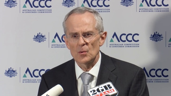 ACCC chairman Sims sums up report recommendations