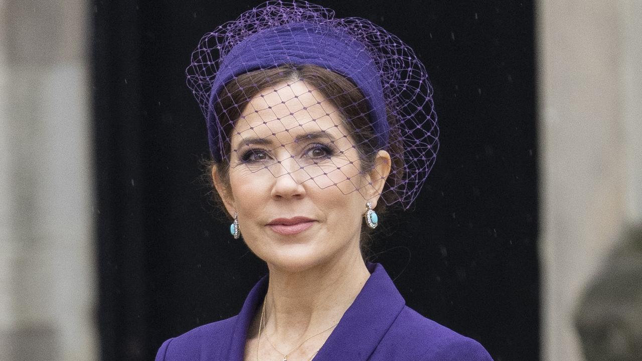 Crown Princess Mary of Denmark at Westminster Abbey during the Coronation of King Charles III and Queen Camilla on May 6, 2023 in London, England.