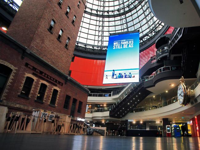 08/09/20 The shot tower in Melbourne central shopping centre. Aaron Francis/The Australian