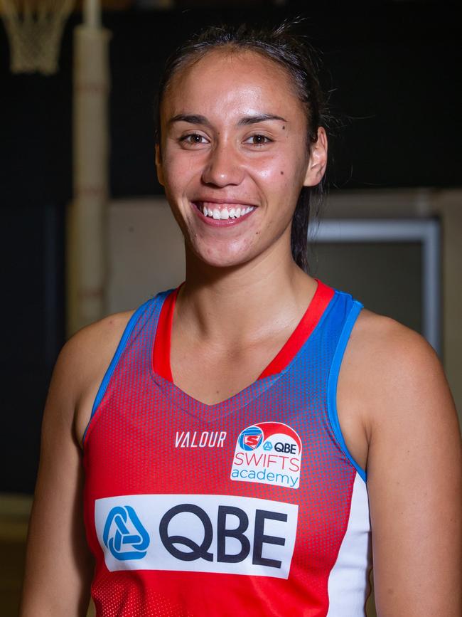 Dakota Thomas. Pic: Netball NSW